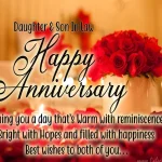 Son And Daughter-in-law Wedding Anniversary Card Ideas